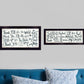 Set Of Two Thank You Lord 2 Black Framed Print Wall Art