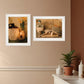 Set Of Two Daffodils and Cider 1 White Framed Print Bathroom Wall Art