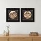 Set Of Two Owl Always Love and Need You 2 Black Framed Print Wall Art