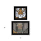Set Of Two Wildlife II 2 Black Framed Print Wall Art