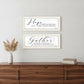 Set Of Two Gather Together 1 White Framed Print Wall Art