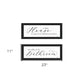 Set Of Two Household Humor 2 Black Framed Print Bathroom Wall Art