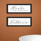 Set Of Two Household Humor 2 Black Framed Print Bathroom Wall Art