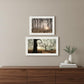 Set Of Two Enchanted Sunrise 1 White Framed Print Wall Art