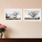 Set Of Two Ohio Fields I 1 White Framed Print Wall Art