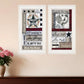 Set Of Two Family Wisdom 1 White Framed Print Wall Art
