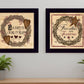 Set Of Two Family Wisdom II Black Framed Print Wall Art