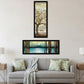 Set Of Two I met You or Living your Dreams 1 Black Framed Print Wall Art