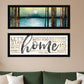 Set Of Two Love or Home 1 Black Framed Print Wall Art