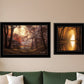 Set Of Two Natures Reflections 2 Black Framed Print Wall Art