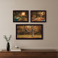 Set Of Three Tranquil Spaces 2 Black Framed Print Wall Art