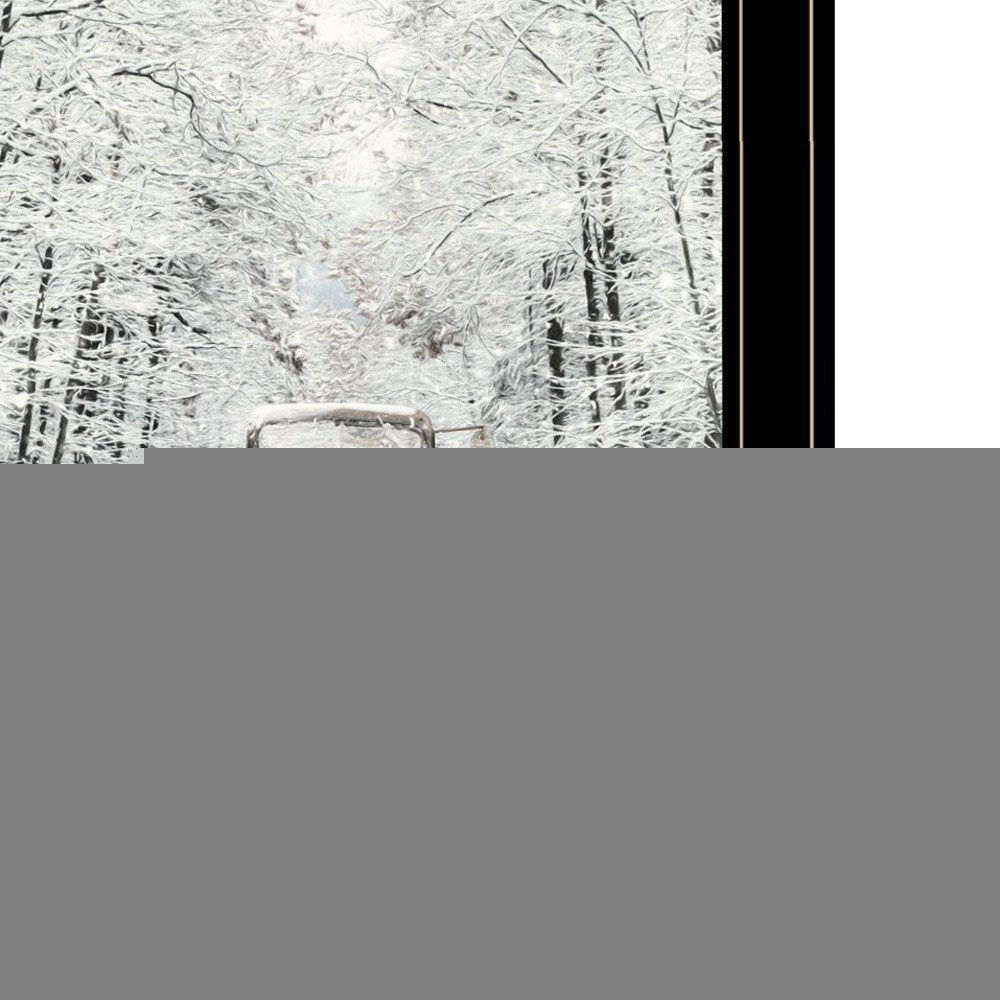 Set Of Two Antique Christmas 2 Black Framed Print Wall Art