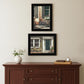 Set Of Two A Picnic Getaway 2 Black Framed Print Wall Art