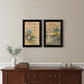 Set Of Two Living on the Lake 2 Black Framed Print Wall Art