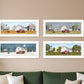 Set Of Four Billy Jacobs Four Seasons Collection V White Frame White Framed Print Wall Art