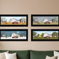 Set Of Four Billy Jacobs Four Seasons Collection V Black Frame 2 Black Framed Print Wall Art