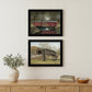 Set Of Two Bridge Collection I 2 Black Framed Print Wall Art