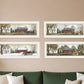 Set Of Four Seasons on the Farm White Framed Prints Wall Art