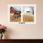 Granddads Old Truck 9 White Framed Print Wall Art