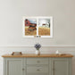 Granddads Old Truck 9 White Framed Print Wall Art