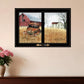 Granddads Old Truck 8 Black Framed Print Wall Art