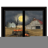Harvest Moon 10 Black Framed Print Kitchen Wall Art
