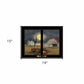 Spooky Harvest Moon 7 Black Framed Print Kitchen Wall Art