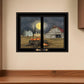 Spooky Harvest Moon 7 Black Framed Print Kitchen Wall Art