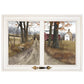 The Road Home 6 White Framed Print Wall Art