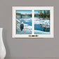 The Lookout 3 White Framed Print Wall Art
