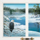 The Lookout 3 White Framed Print Wall Art