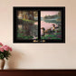 Northern Tranquility 4 Black Framed Print Wall Art