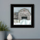 Cut Your Own 2 Black Framed Print Wall Art