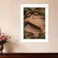 Holly and Ivy 1 White Framed Print Wall Art