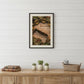Holly and Ivy 2 Black Framed Print Wall Art