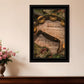Holly and Ivy 2 Black Framed Print Wall Art