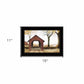 Bucks County Bridge 3 Black Framed Print Wall Art