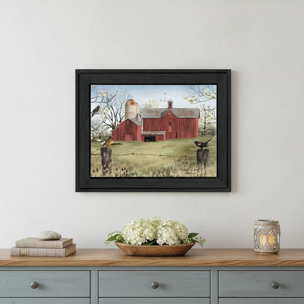 Harbingers of Spring 6 Black Framed Print Wall Art
