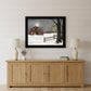 Light in the Stable 7 Black Framed Print Wall Art