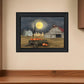 Harvest Moon 6 Black Framed Print Kitchen Wall Art