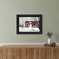 The Friendly Beasts 3 Black Framed Print Wall Art