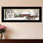 Christmas Trees for Sale 3 Black Framed Print Wall Art
