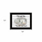 Humble and Kind 2 Black Framed Print Wall Art