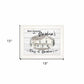 Stays At Grandmas White Framed Print Wall Art