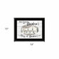 Stays At Grandmas Black Framed Print Wall Art