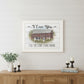 I Love You till the Cows Come Home 1 White Framed Print Wall Art
