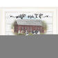 I Love You till the Cows Come Home 1 White Framed Print Wall Art