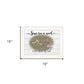 Some See A Weed 1 White Framed Print Wall Art