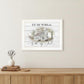 It Is Well 1 White Framed Print Wall Art