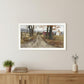 The Road Home 8 White Framed Print Wall Art